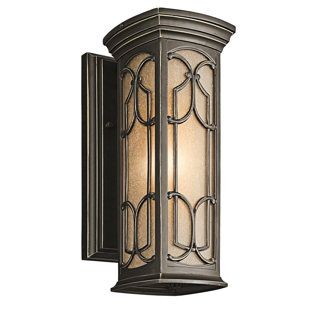 Außen-Wandleuchte Franceasi (bronzefarben) 1x - Elstead Lighting