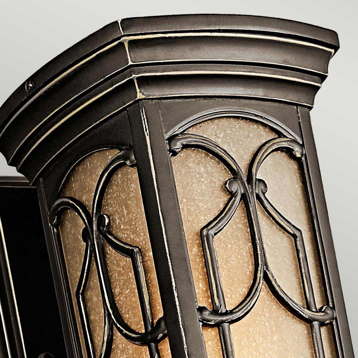 Außen-Wandleuchte Franceasi (bronzefarben) 1x - Elstead Lighting