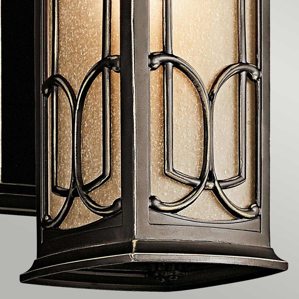 Außen-Wandleuchte Franceasi (bronzefarben) 1x - Elstead Lighting
