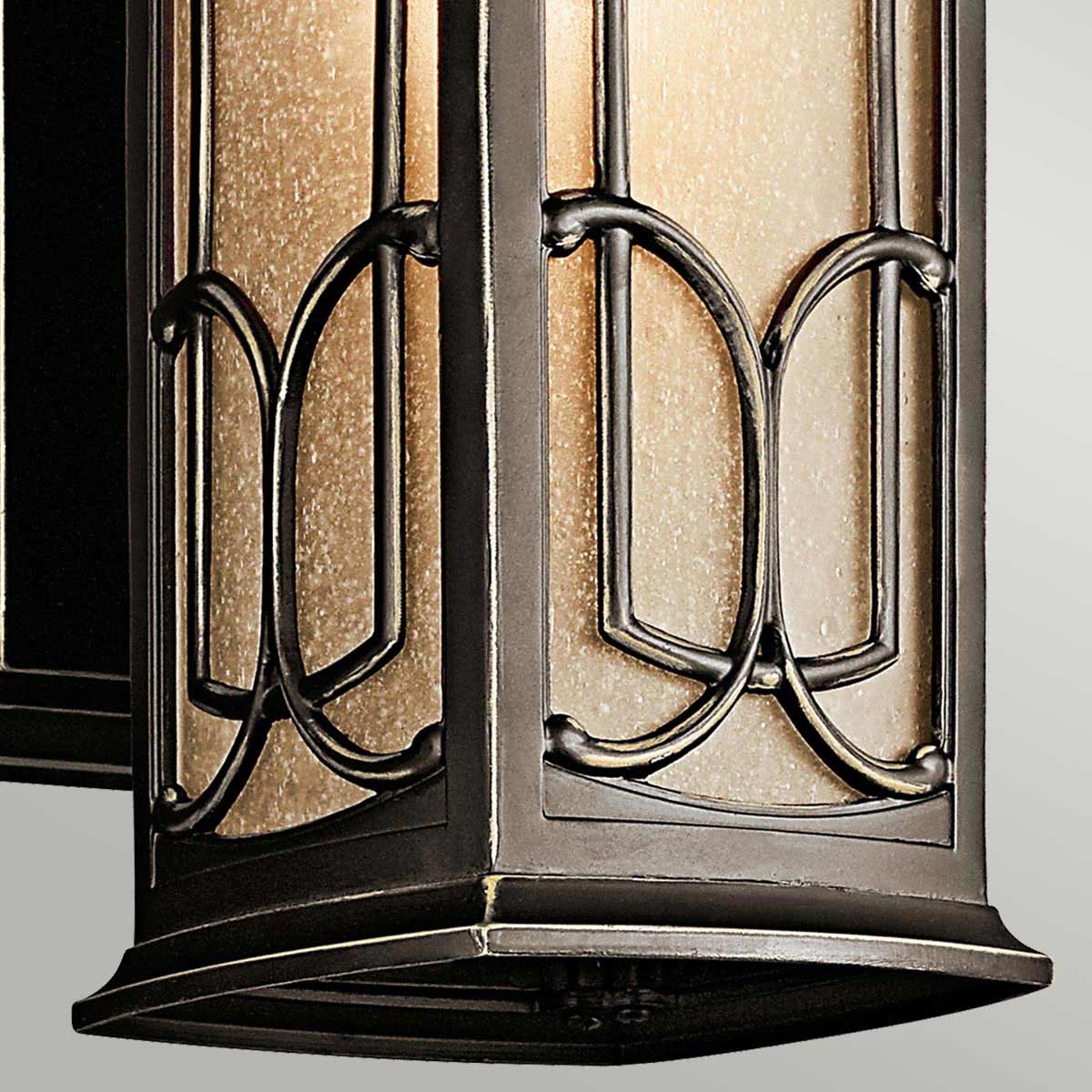 Außen-Wandleuchte Franceasi (bronzefarben) 1x - Elstead Lighting