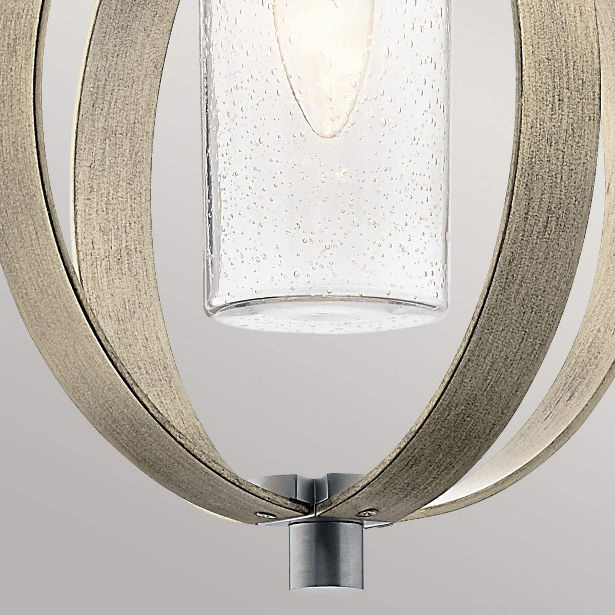 Außen-Pendelleuchte Grand Bank (grau) 1x - Elstead Lighting