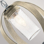 Außen-Pendelleuchte Grand Bank (grau) 1x - Elstead Lighting