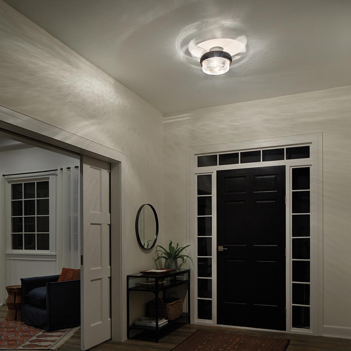 Deckenleuchte Grand Bank (grau) 2x - Elstead Lighting