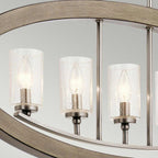 Pendelleuchte Grand Bank (grau) 5x - Elstead Lighting