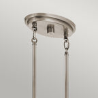 Pendelleuchte Grand Bank (grau) 5x - Elstead Lighting