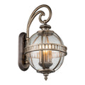 Außen-Wandleuchte Halleron (bronzefarben) 3x - Elstead Lighting