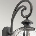 Außen-Wandleuchte Halleron (antik bronzefarbene mit dunkler Patina) 3x - Elstead Lighting