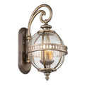 Außen-Wandleuchte Halleron (bronzefarben) 2x - Elstead Lighting