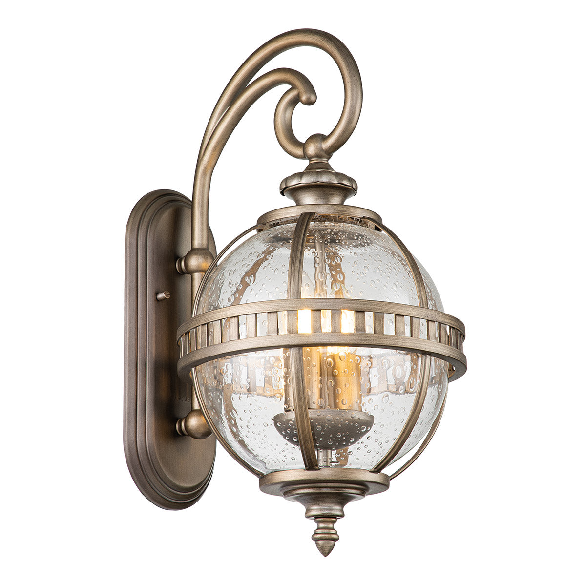 Außen-Wandleuchte Halleron (bronzefarben) 2x - Elstead Lighting