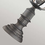 Außen-Sockelleuchte Halleron (antik bronzefarbene mit dunkler Patina) 3x - Elstead Lighting