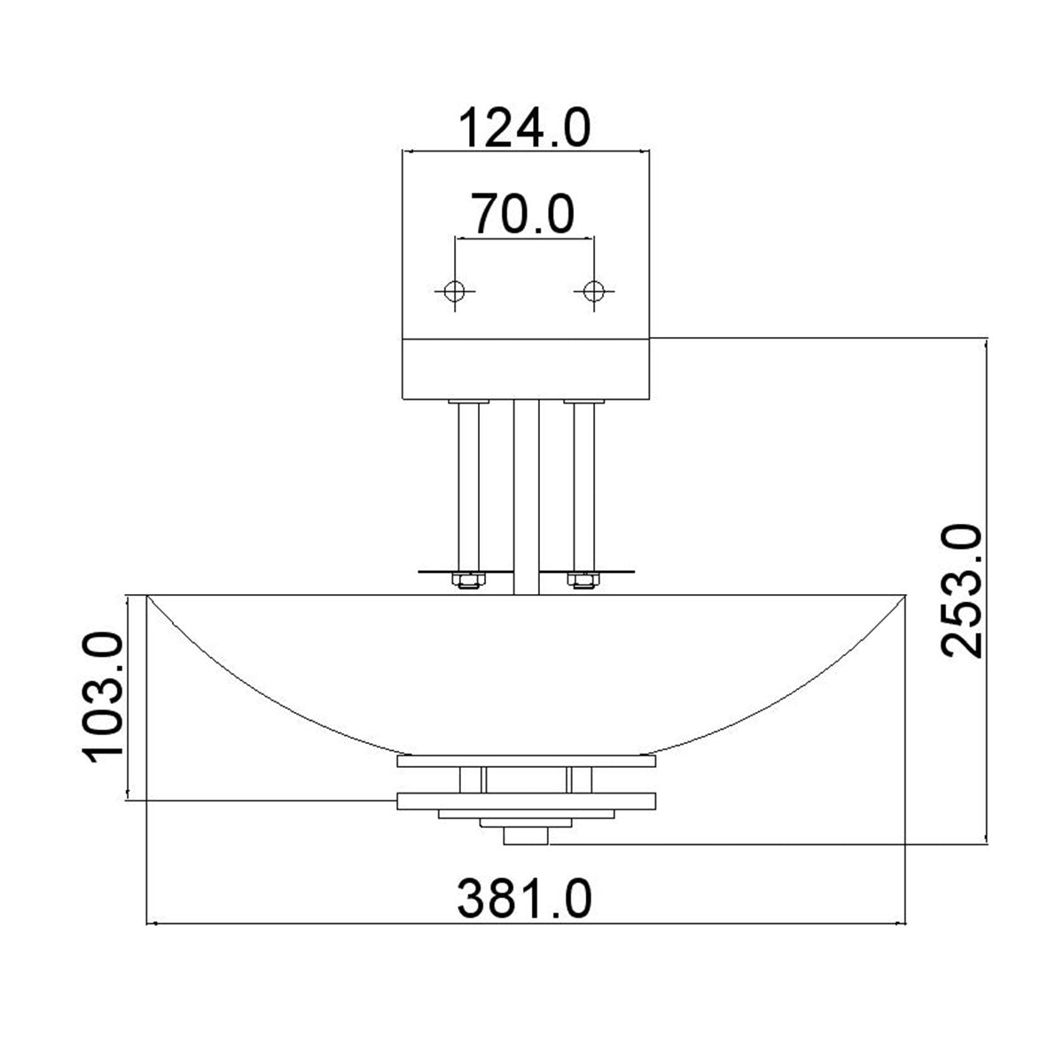 Bad-Deckenleuchte Hendrik (verchromt) 3x - Elstead Lighting