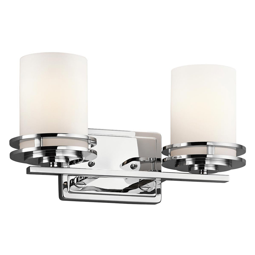Bad-Wandleuchte Hendrik (verchromt) 2x - Elstead Lighting