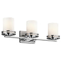 Bad-Wandleuchte Hendrik (verchromt) 3x - Elstead Lighting