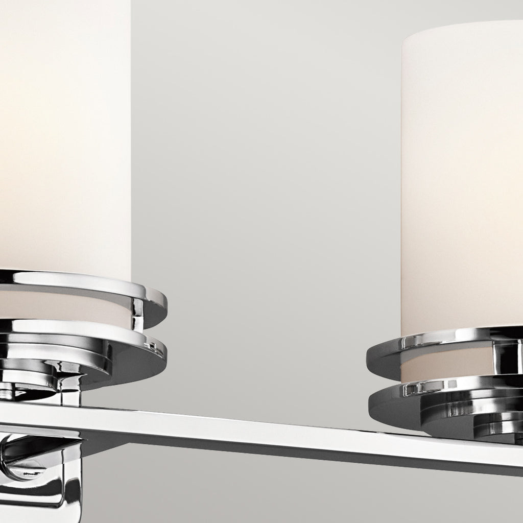 Bad-Wandleuchte Hendrik (verchromt) 3x - Elstead Lighting