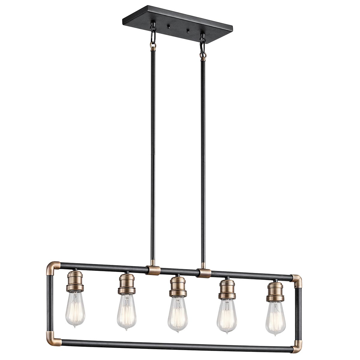 Pendelleuchte Imahn (schwarz) 5x - Elstead Lighting