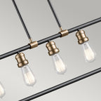 Pendelleuchte Imahn (schwarz) 5x - Elstead Lighting