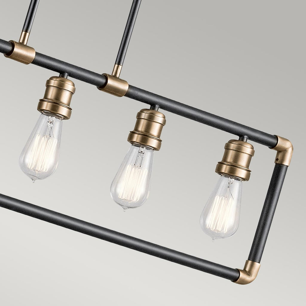 Pendelleuchte Imahn (schwarz) 5x - Elstead Lighting