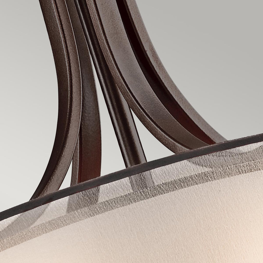 Pendelleuchte Lacey (bronzefarben) 4x - Elstead Lighting
