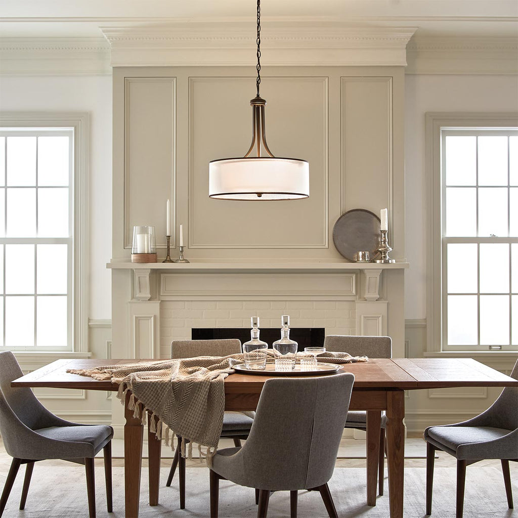 Pendelleuchte Lacey (bronzefarben) 4x - Elstead Lighting