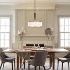 Pendelleuchte Lacey (bronzefarben) 4x - Elstead Lighting