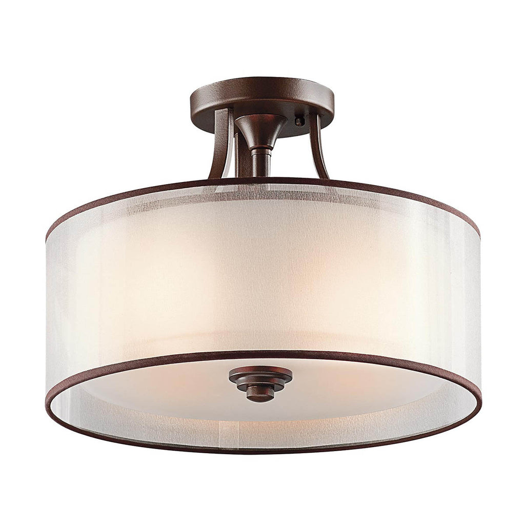 Deckenleuchte Lacey (bronzefarben) 3x - Elstead Lighting