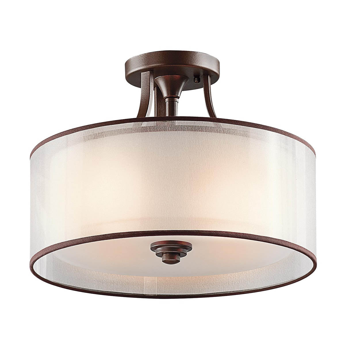 Deckenleuchte Lacey (bronzefarben) 3x - Elstead Lighting