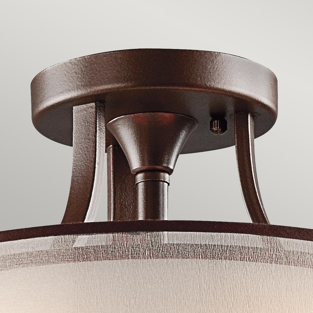 Deckenleuchte Lacey (bronzefarben) 3x - Elstead Lighting