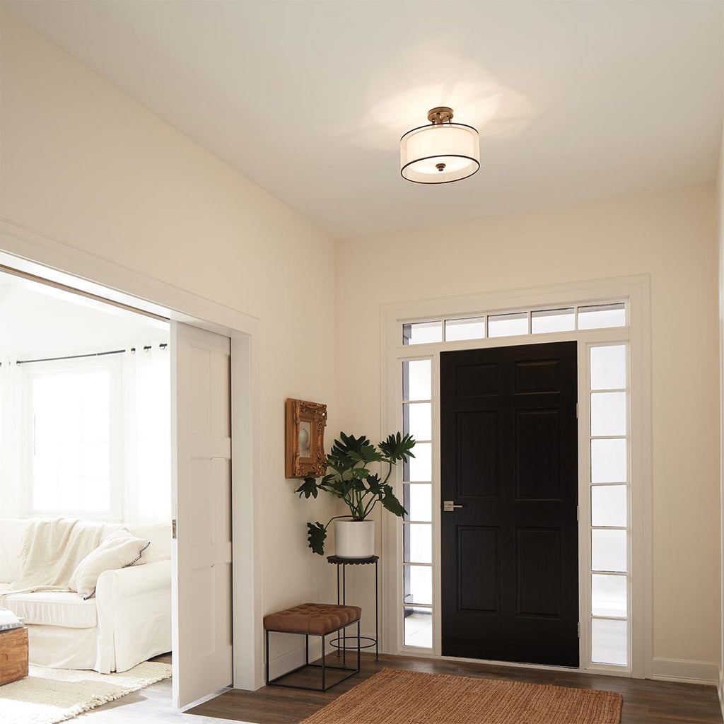 Deckenleuchte Lacey (bronzefarben) 3x - Elstead Lighting
