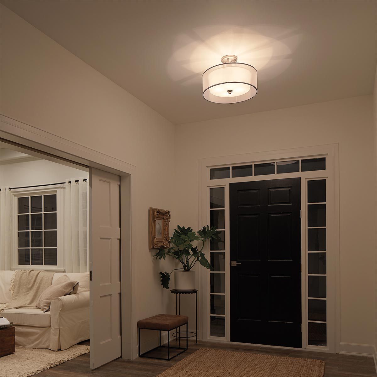 Deckenleuchte Lacey (Antique Pewter) 4x - Elstead Lighting