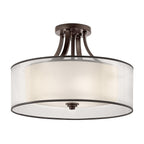 Deckenleuchte Lacey (bronzefarben) 4x - Elstead Lighting