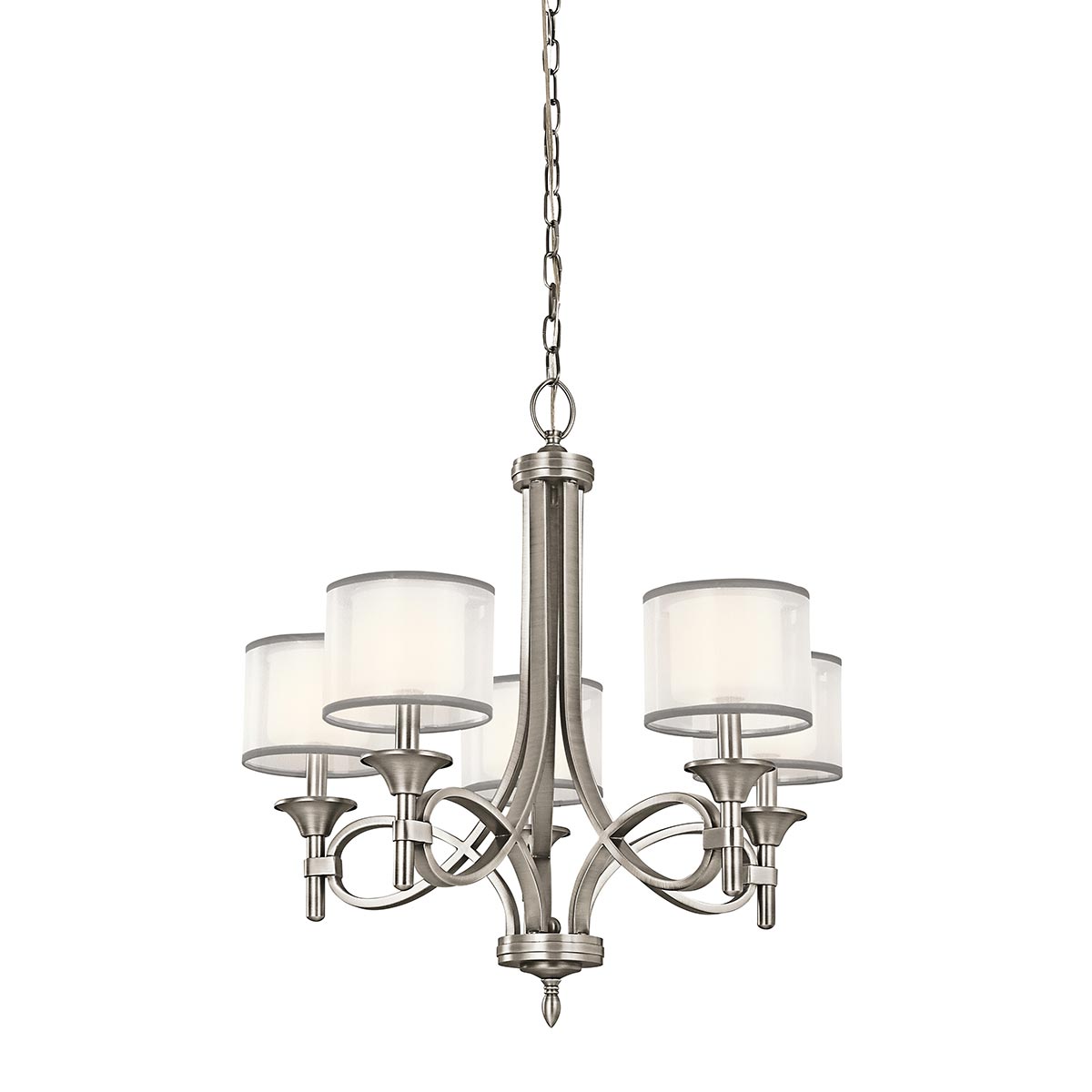 Pendelleuchte Lacey (Antique Pewter) 5x - Elstead Lighting