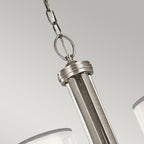 Pendelleuchte Lacey (Antique Pewter) 5x - Elstead Lighting