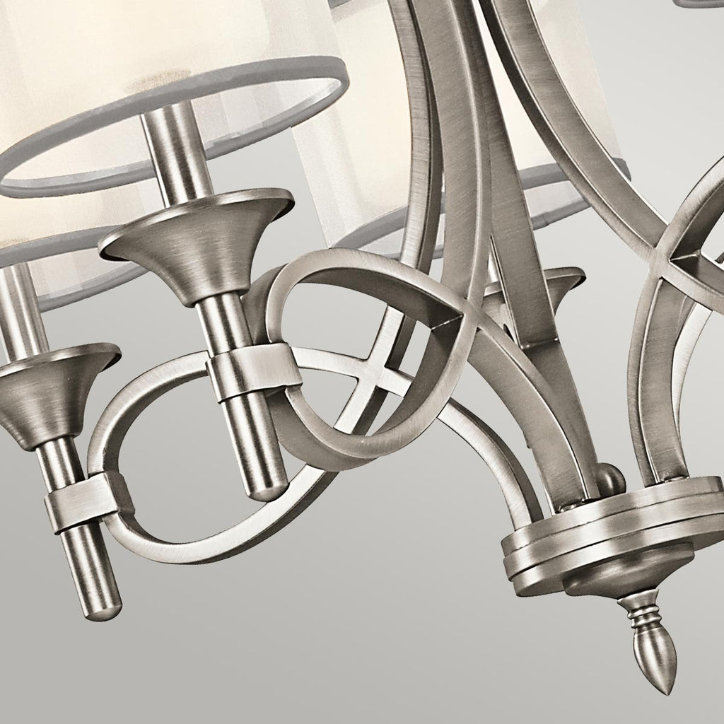 Pendelleuchte Lacey (Antique Pewter) 5x - Elstead Lighting