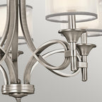 Pendelleuchte Lacey (Antique Pewter) 5x - Elstead Lighting