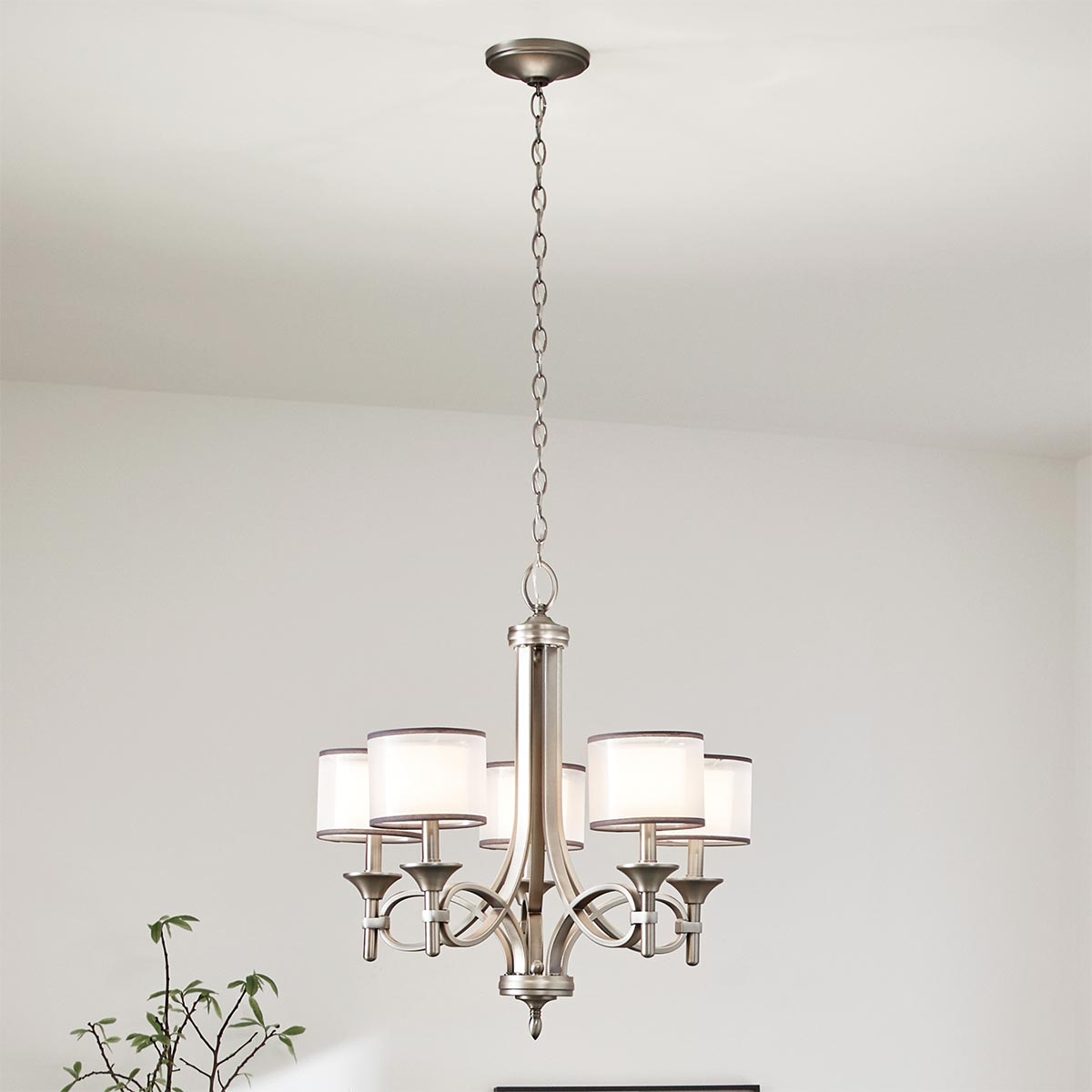 Pendelleuchte Lacey (Antique Pewter) 5x - Elstead Lighting