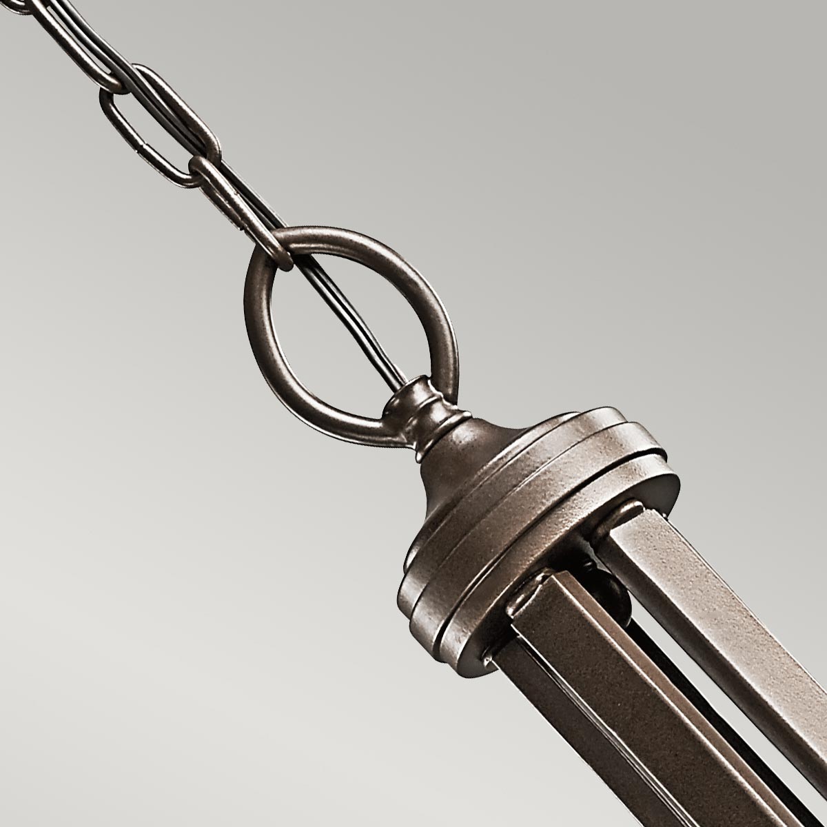 Pendelleuchte Lacey (bronzefarben) 5x - Elstead Lighting