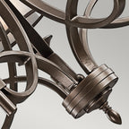 Pendelleuchte Lacey (bronzefarben) 5x - Elstead Lighting