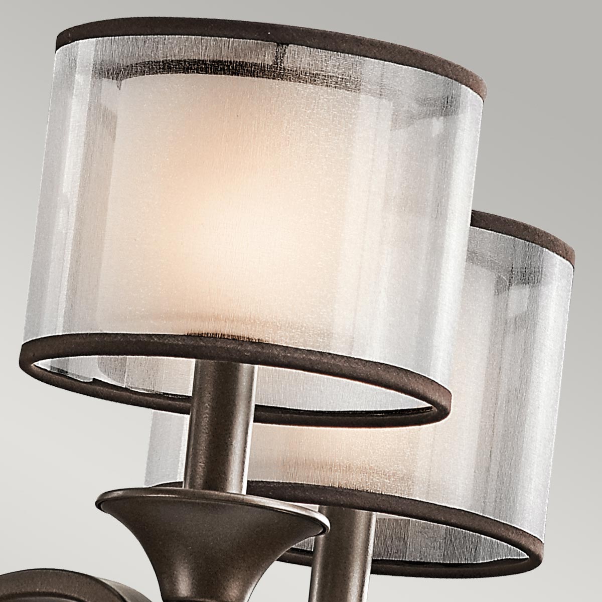 Pendelleuchte Lacey (bronzefarben) 5x - Elstead Lighting