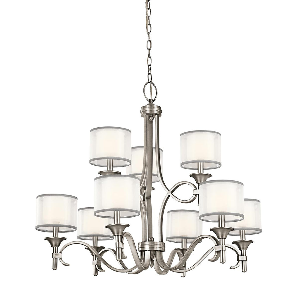 Pendelleuchte Lacey (Antique Pewter) 9x - Elstead Lighting