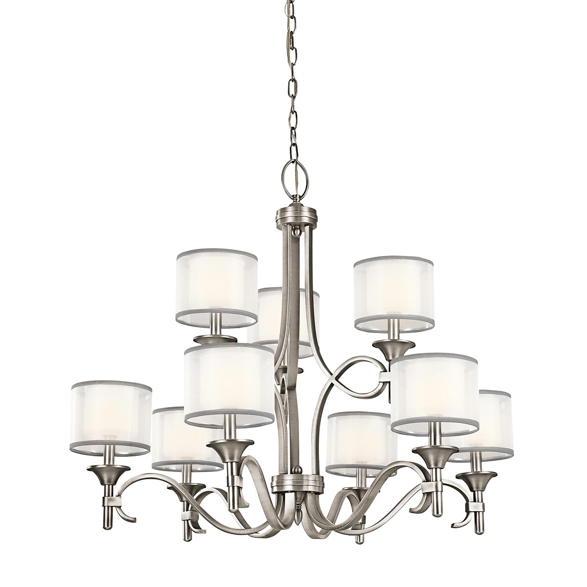 Pendelleuchte Lacey (Antique Pewter) 9x - Elstead Lighting