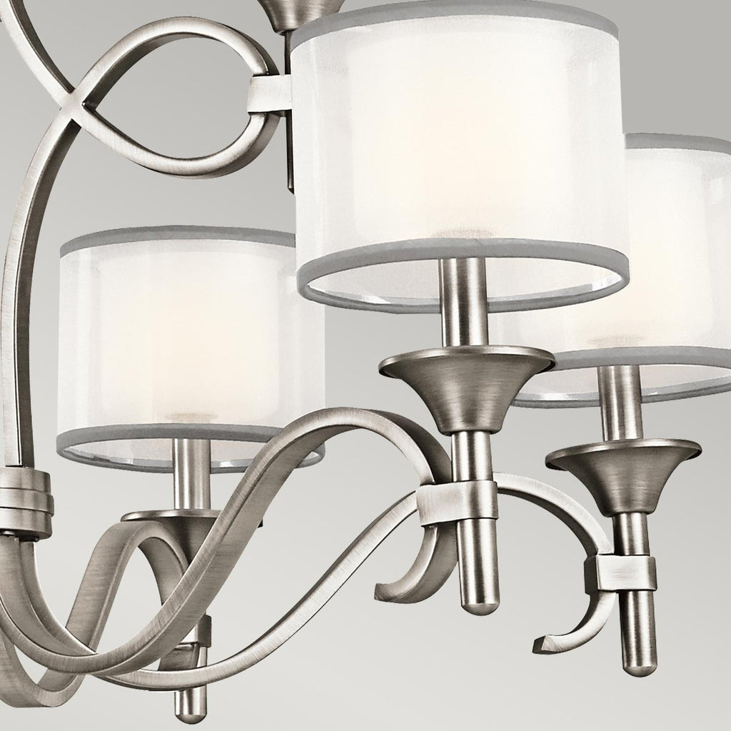 Pendelleuchte Lacey (Antique Pewter) 9x - Elstead Lighting