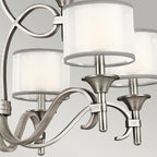 Pendelleuchte Lacey (Antique Pewter) 9x - Elstead Lighting
