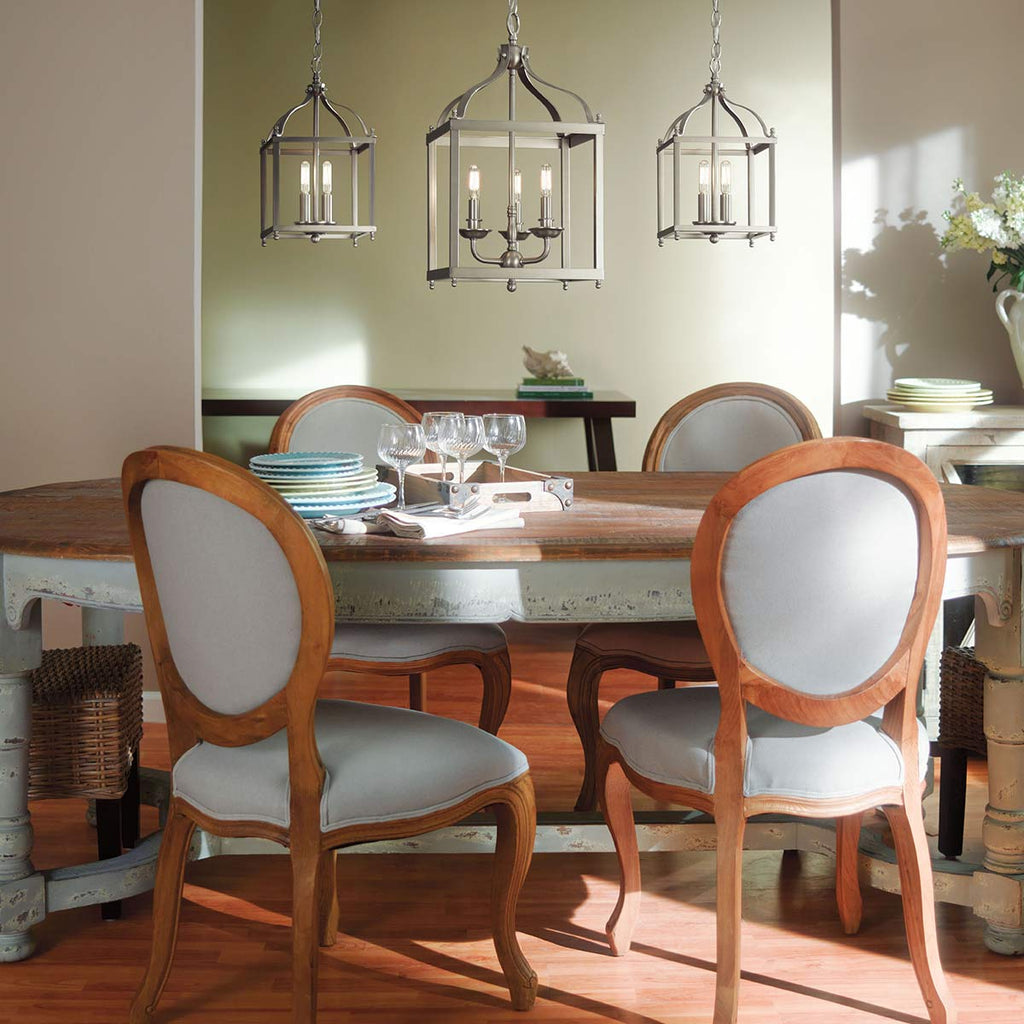 Pendelleuchte Larkin (Nickel) 3x - Elstead Lighting