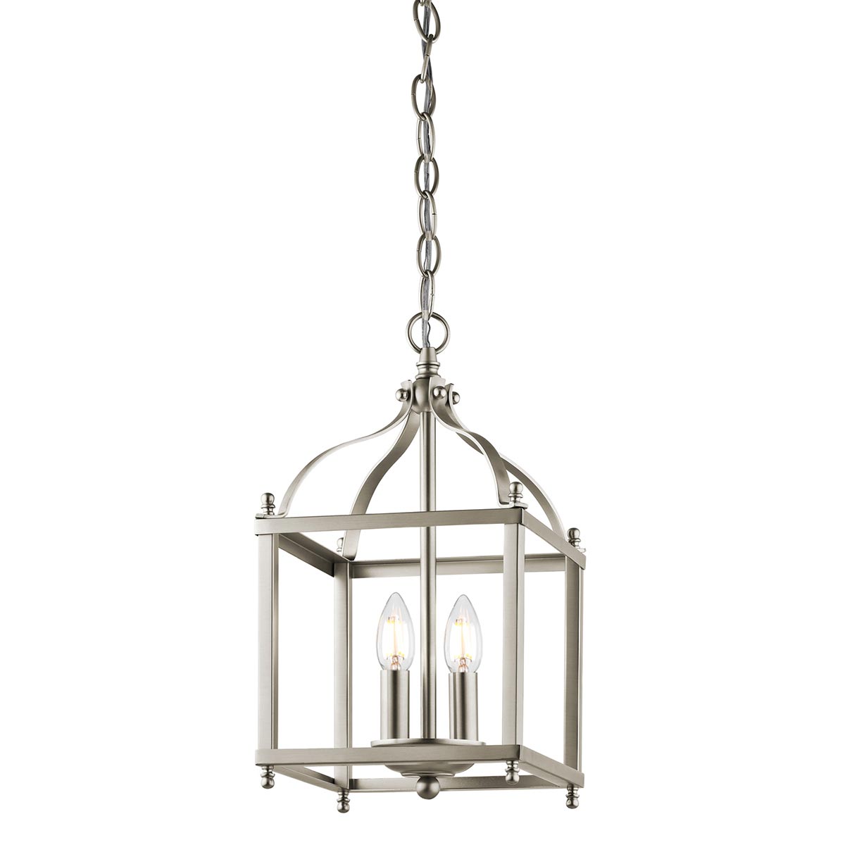 Pendelleuchte Larkin (Nickel) 2x - Elstead Lighting