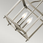 Pendelleuchte Larkin (Nickel) 2x - Elstead Lighting