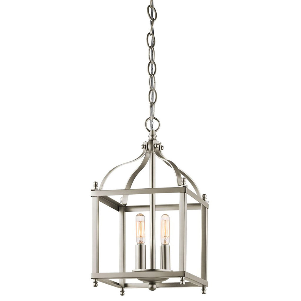 Pendelleuchte Larkin (Nickel) 2x - Elstead Lighting