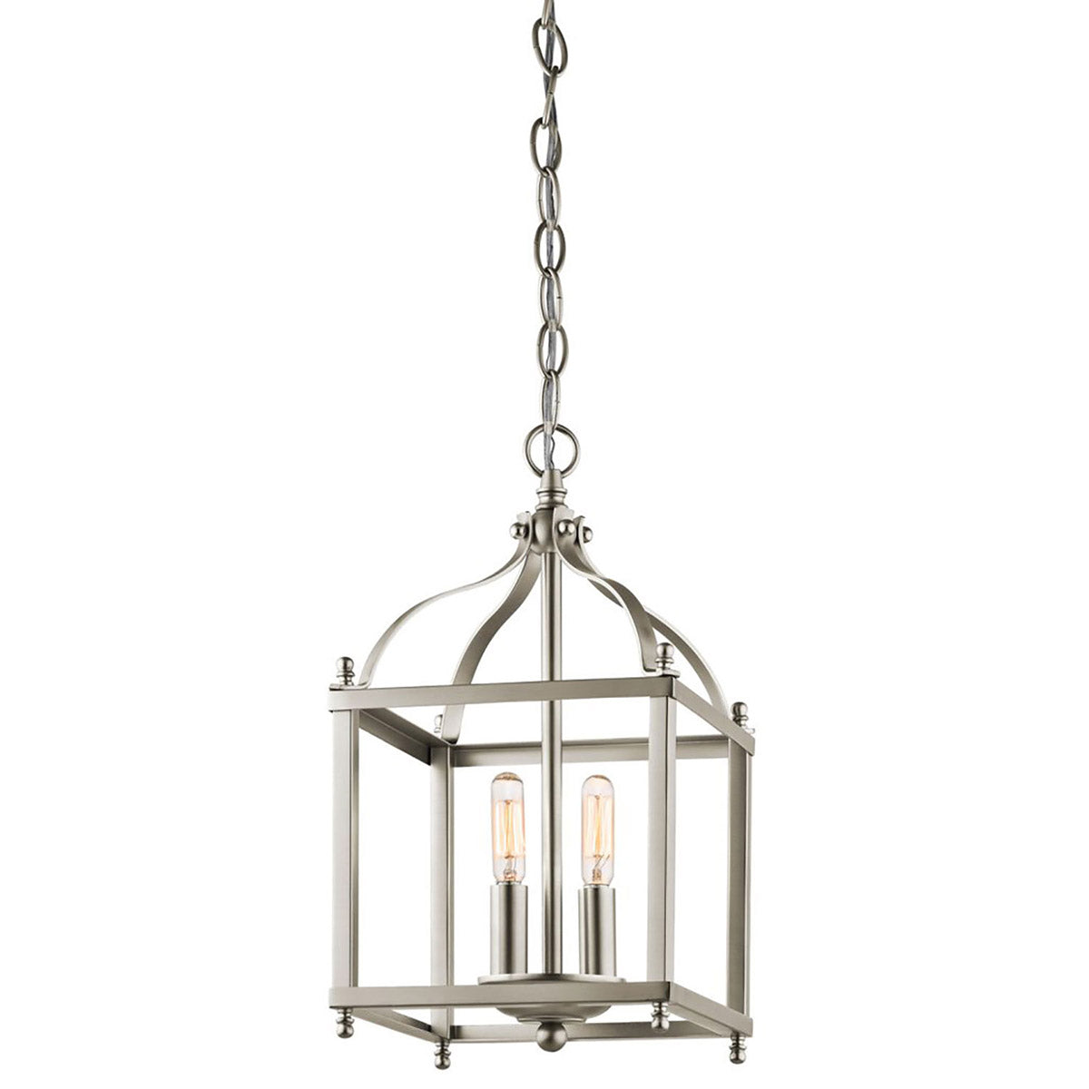 Pendelleuchte Larkin (Nickel) 2x - Elstead Lighting