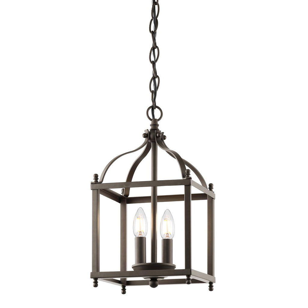 Pendelleuchte Larkin (bronzefarben) 2x - Elstead Lighting