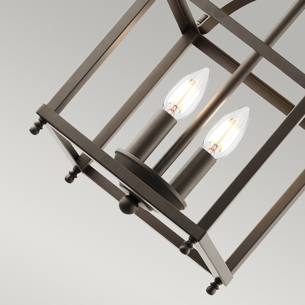 Pendelleuchte Larkin (bronzefarben) 2x - Elstead Lighting