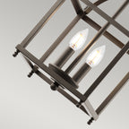 Pendelleuchte Larkin (bronzefarben) 2x - Elstead Lighting